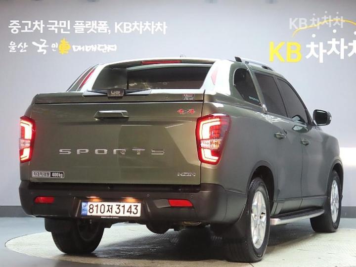 KG모빌리티 더 뉴 렉스턴 스포츠2.2 4WD 프레스티지
