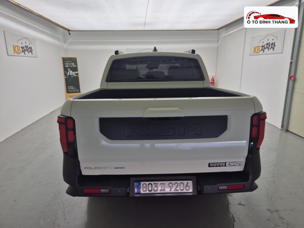 KG모빌리티 무쏘(Q300) 디젤 2.2 4WD M7